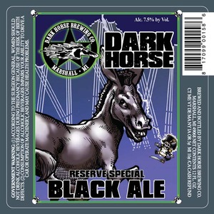 Dark Horse Brewing Company Reserve Special Black Ale