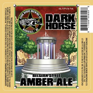 Dark Horse Brewing Company Belgian Style Amber Ale