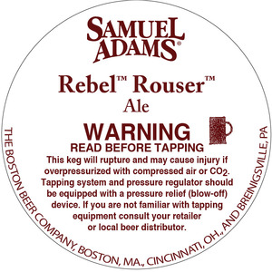Samuel Adams Rebel Rouser August 2014