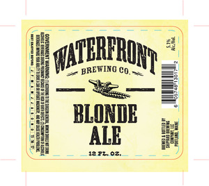 Waterfront Brewing Co. Blonde August 2014