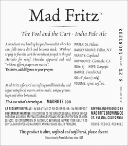 Mad Fritz The Fool And The Cart August 2014