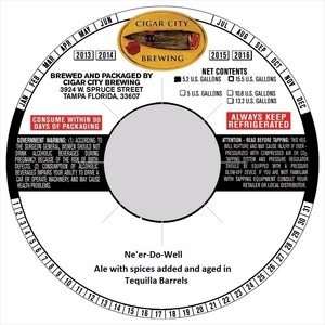 Cigar City Brewing Ne'er-do-well