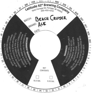 Beach Cruiser Ale 