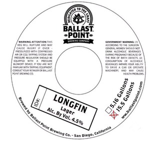 Ballast Point Longfin