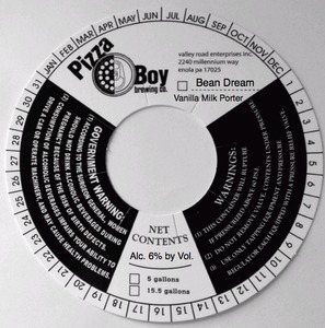 Pizza Boy Brewing Co. Bean Dream