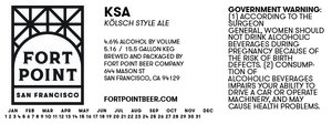 Fort Point Beer Company Ksa