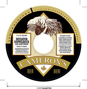 Cameron's Deviator Dopplebock