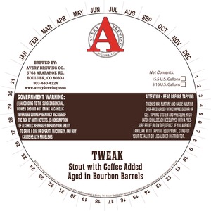 Avery Brewing Company Tweak