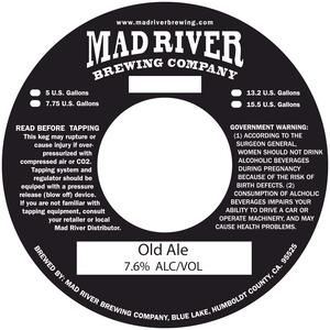 Mad River Brewing Company Old