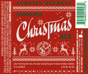 Atwater Brewery Lebkuchen Christmas