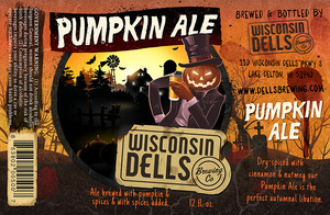 Wisconsin Dells Brewing Co. Pumpkin Ale September 2014
