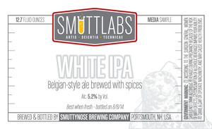 Smuttlabs White IPA August 2014