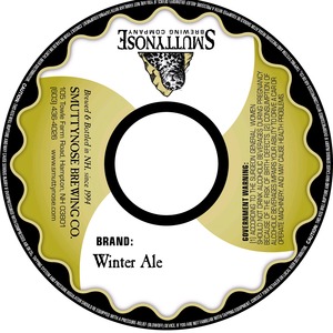 Smuttynose Brewing Co. Winter Ale August 2014