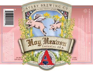 Avery Brewing Company Hog Heaven August 2014