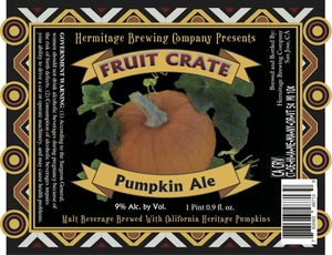 Hermitage Brewing Company Fruit Crate Pumpkin Ale