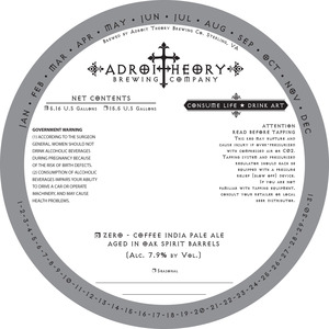 Adroit Theory Brewing Company Zero August 2014