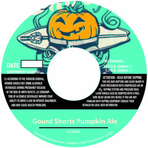 Florida Beer Company Gourd Shorts August 2014