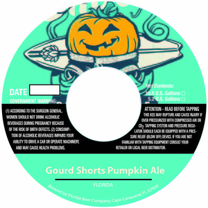 Florida Beer Company Gourd Shorts