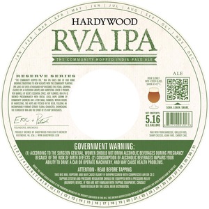 Hardywood Rva IPA