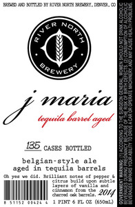 River North Brewery J Maria