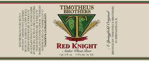 Red Knight Amber Wheat Beer