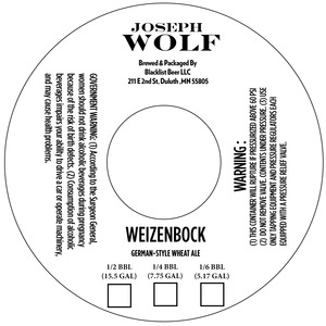 Joseph Wolf Weizenbock