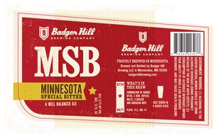 Minnesota Special Bitter Msb August 2014