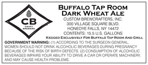 Buffalo Tap Room Dark Wheat 