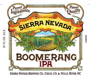 Sierra Nevada Boomerang September 2014