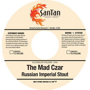 Mad Czar Russian Imperial Stout