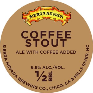 Sierra Nevada Coffee Stout August 2014