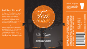 Ten Ninety Brewing Co De Ogen August 2014