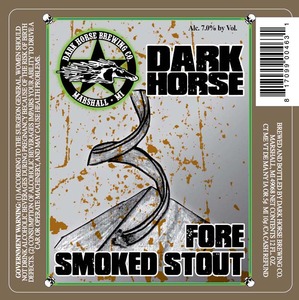 Dark Horse Brewing Company Fore Smoked Stout