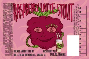 Millstream Brewing Company Raspberry Latte Stout