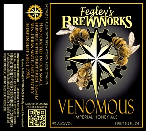 Fegley's Brew Works Venomous August 2014