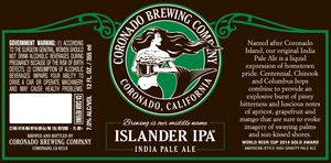 Coronado Brewing Company Islander IPA September 2014