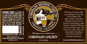 Coronado Brewing Company Golden