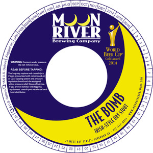 Moon River Brewing Company The Bomb Irish-style Dry Stout