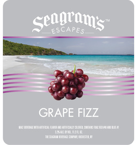 Seagram's Escapes Grape Fizz