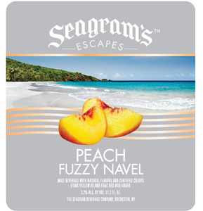 Seagram's Escapes Peach Fuzzy Navel September 2014