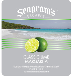 Seagram's Escapes Classic Lime Margarita