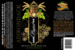 Adirondack Brewery Sour Project Ale September 2014