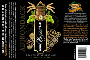 Adirondack Brewery Sour Project Ale September 2014