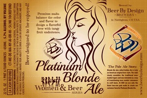 Women & Beer Series Platinum Blonde September 2014