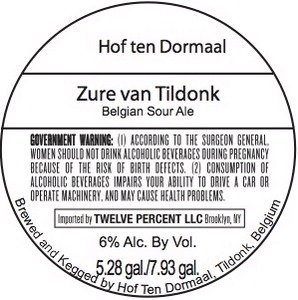 Hof Ten Dormaal Zure Van Tildonk September 2014