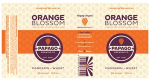 Papago Brewing Company Orange Blossom October 2014