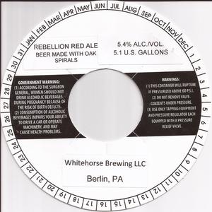 Whitehorse Brewing LLC Rebellion Red Ale September 2014