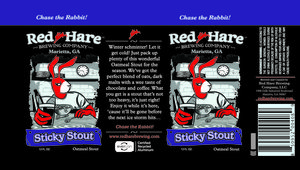Red Hare Sticky Stout September 2014
