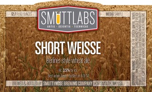 Smuttlabs Short Weisse September 2014