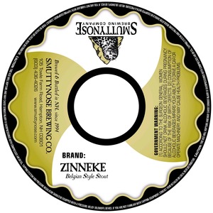 Smuttynose Brewing Co. Zinneke September 2014